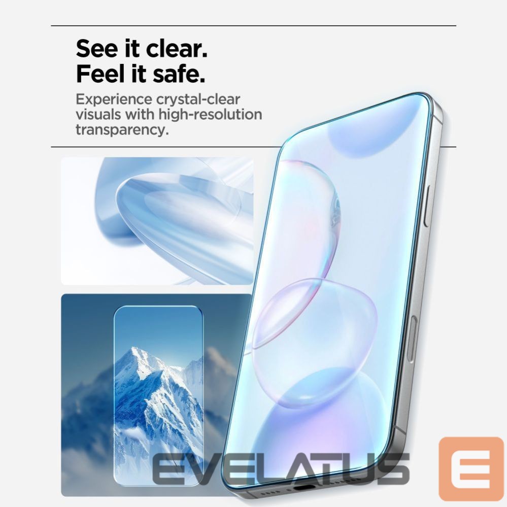 Other goods Spigen Spigen Glas.tR AlignMaster Slim 3-Pack Tempered Glass for iPhone 17 Pro Max