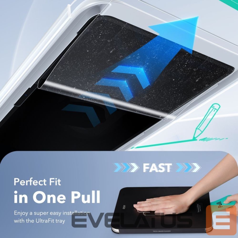 Other goods ESR ESR Paper Feel 2-Pack Tempered Glass for iPad 10.9” (2022) / 11” (2025)