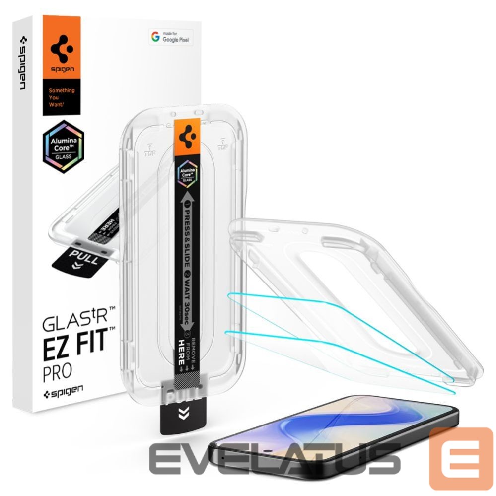 Other goods Spigen Spigen Glas.tR EZ Fit Pro 2-Pack Tempered Glass Screen Protector for Google Pixel 10A