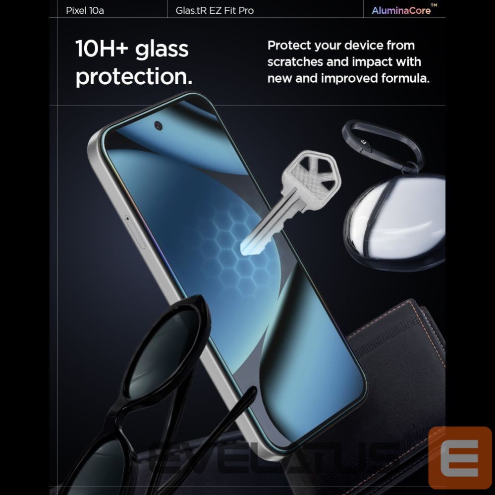 Other goods Spigen Spigen Glas.tR EZ Fit Pro 2-Pack Tempered Glass Screen Protector for Google Pixel 10A
