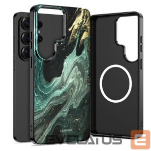 Other goods Tech-Protect  Tech-Protect Lamano MagSafe Case for Samsung Galaxy S26 Ultra - Black and Green 