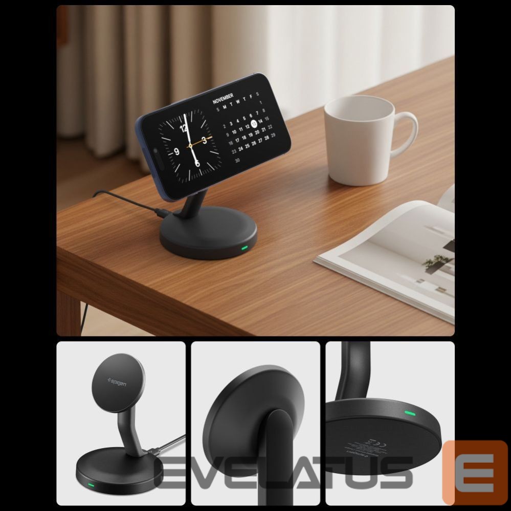 Other goods Spigen Spigen EF151MS Essential MagSafe 15W Wireless Charger - Black