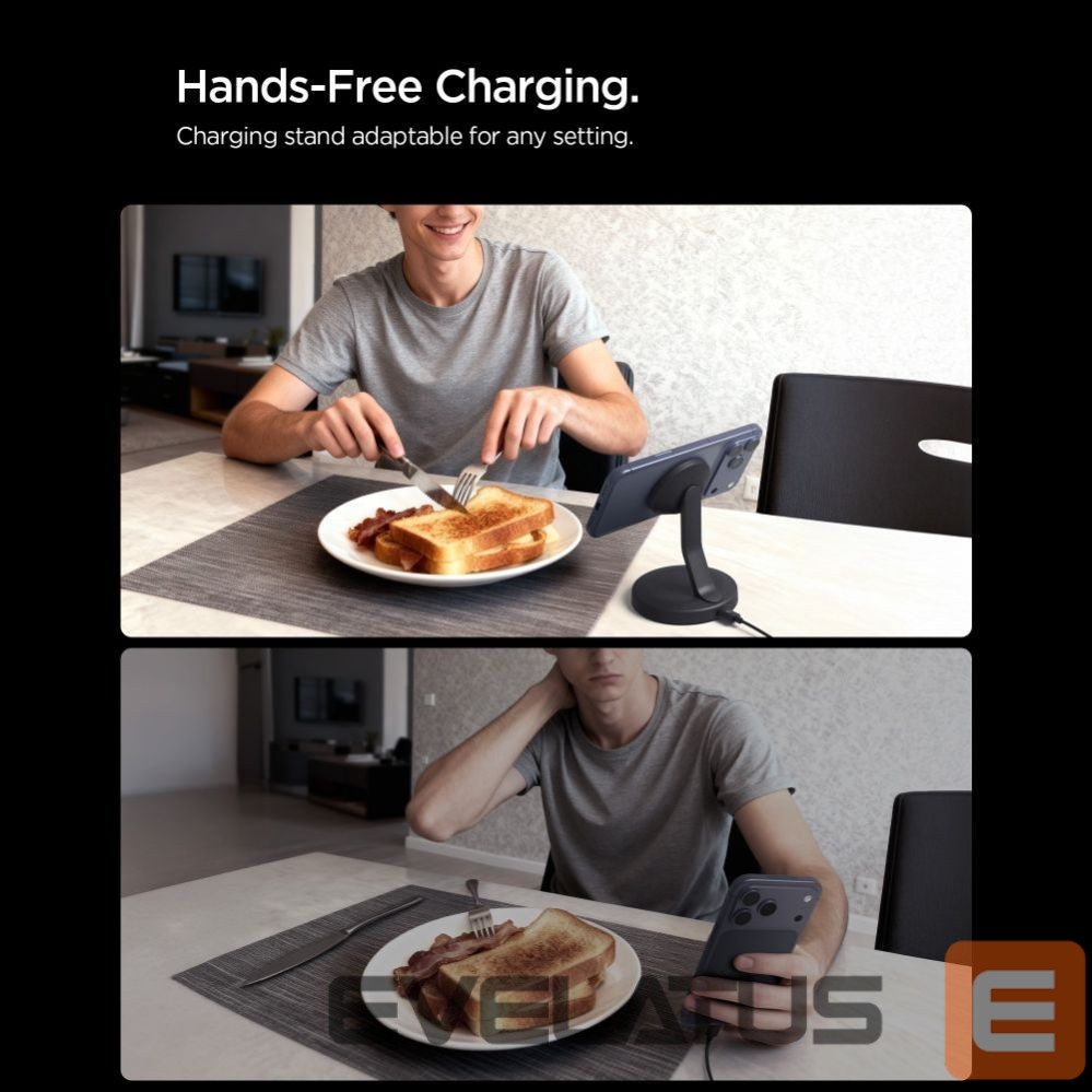 Other goods Spigen Spigen EF151MS Essential MagSafe 15W Wireless Charger - Black