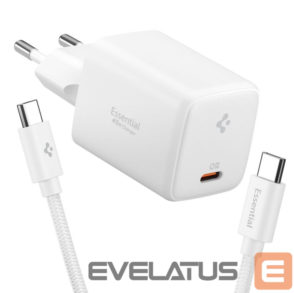 Other goods Spigen Spigen EE451EU Essential USB-C 45W Wall Charger - White