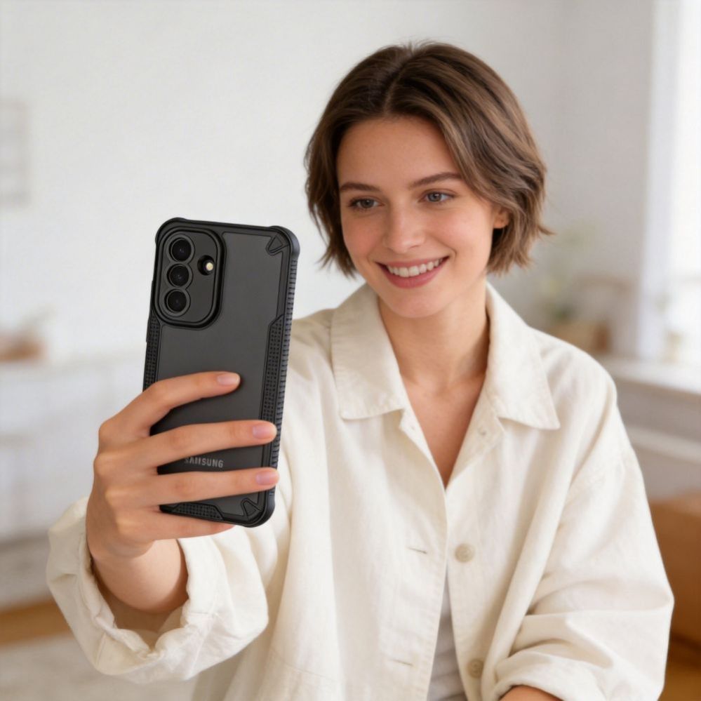 Other goods Tech-Protect Tech-Protect Rugged Shield Case for Samsung Galaxy A57 5G - Translucent Black