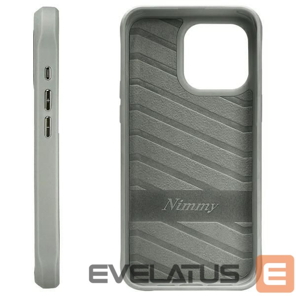 Other goods Nimmy Nimmy Glasses Cool Cat Case for iPhone 15 Pro Max - Gray