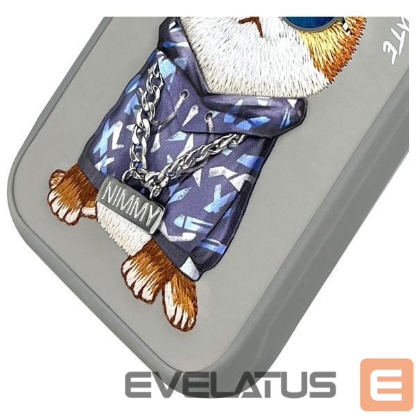 Other goods Nimmy Nimmy Glasses Cool Cat Case for iPhone 15 Pro Max - Gray