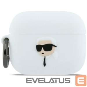 Other goods Karl Lagerfeld  Karl Lagerfeld Silicone Karl Head 3D Case for AirPods Pro 3 - White 