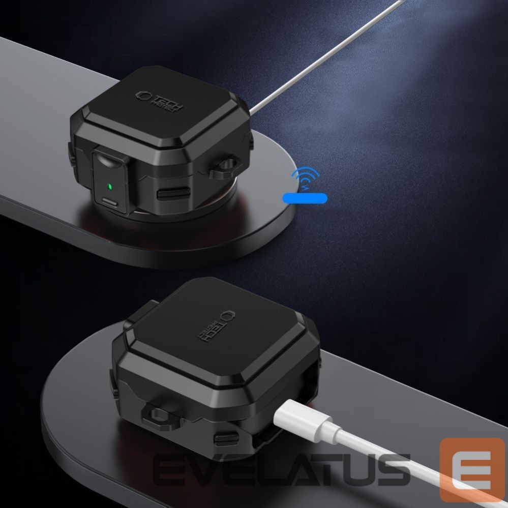 Other goods Tech-Protect Tech-Protect Carbonox MagSafe Case for Samsung Galaxy Buds 4 / 4 Pro - Black