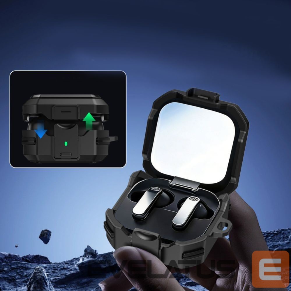 Other goods Tech-Protect Tech-Protect Carbonox MagSafe Case for Samsung Galaxy Buds 4 / 4 Pro - Black