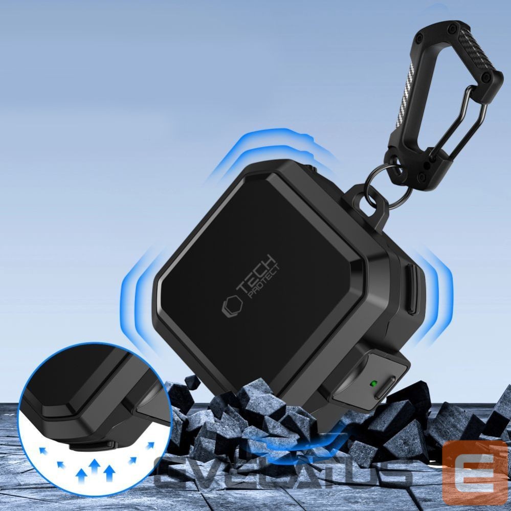 Other goods Tech-Protect Tech-Protect Carbonox MagSafe Case for Samsung Galaxy Buds 4 / 4 Pro - Black