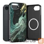 Other goods Tech-Protect  Tech-Protect Lamano MagSafe Case for iPhone 16e / 17e - Black and Green 