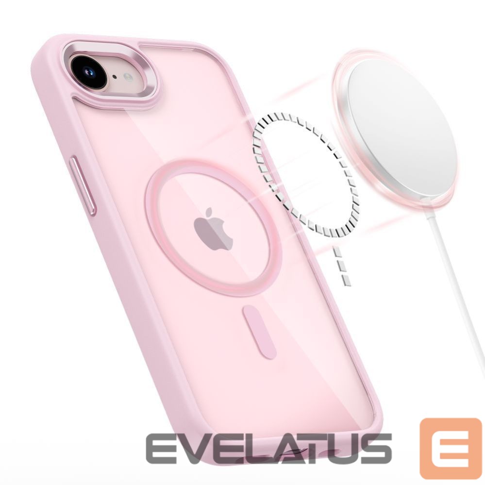 Other goods Tech-Protect Tech-Protect Magmat MagSafe Case for iPhone 16e / 17e - Transparent Pink