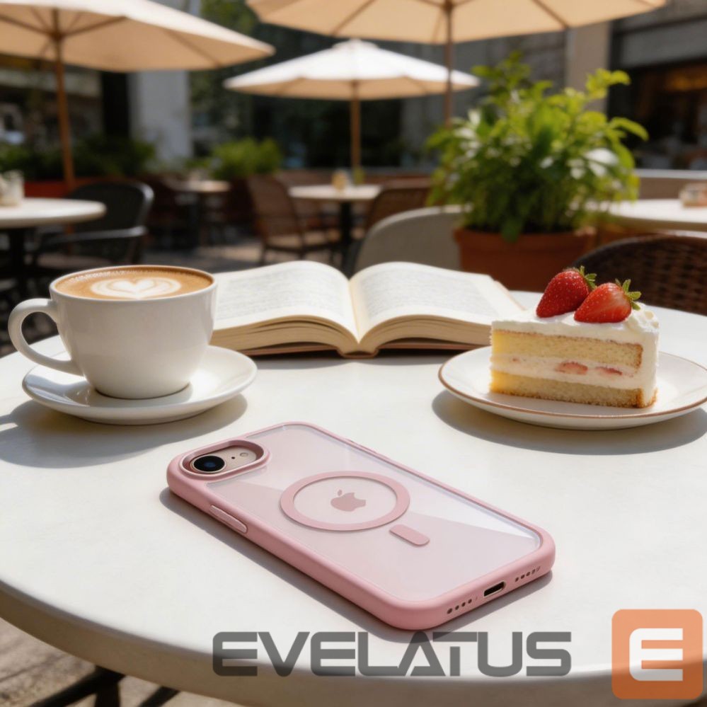 Other goods Tech-Protect Tech-Protect Magmat MagSafe Case for iPhone 16e / 17e - Transparent Pink
