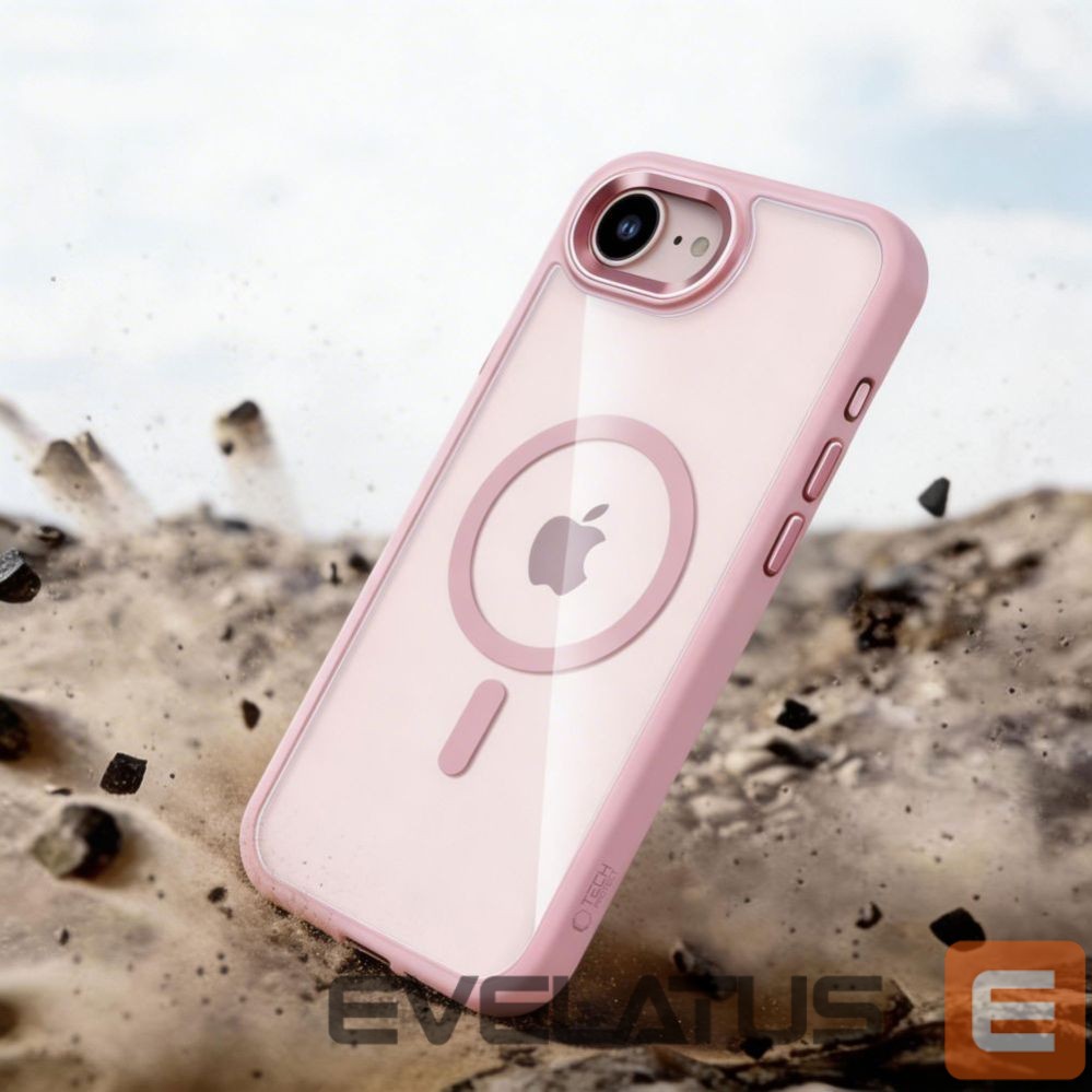 Other goods Tech-Protect Tech-Protect Magmat MagSafe Case for iPhone 16e / 17e - Transparent Pink