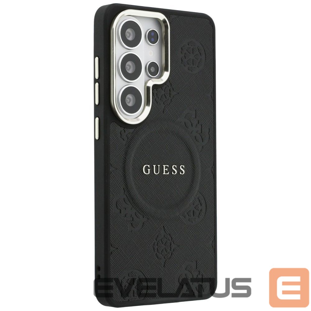 Other goods Guess Guess Saffiano Peony Embossed Ring MagSafe Case for Samsung Galaxy S26 Ultra - Black