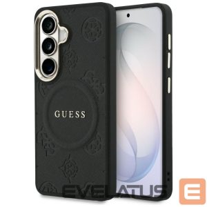 Other goods Guess  Guess Saffiano Peony Embossed Ring MagSafe case for Samsung Galaxy S26+ - black 