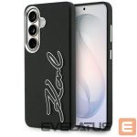 Other goods Karl Lagerfeld  Karl Lagerfeld Grained Signature Metal Resin Logo Case for Samsung Galaxy S26 - Black 
