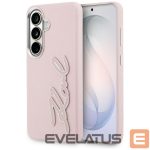 Other goods Karl Lagerfeld  Karl Lagerfeld Grained Signature Metal Resin Logo Case for Samsung Galaxy S26 - Pink 