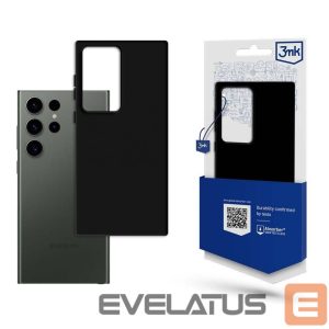 Back panel cover 3MK  3mk Matt Case for Samsung Galaxy S23 Ultra - Black 