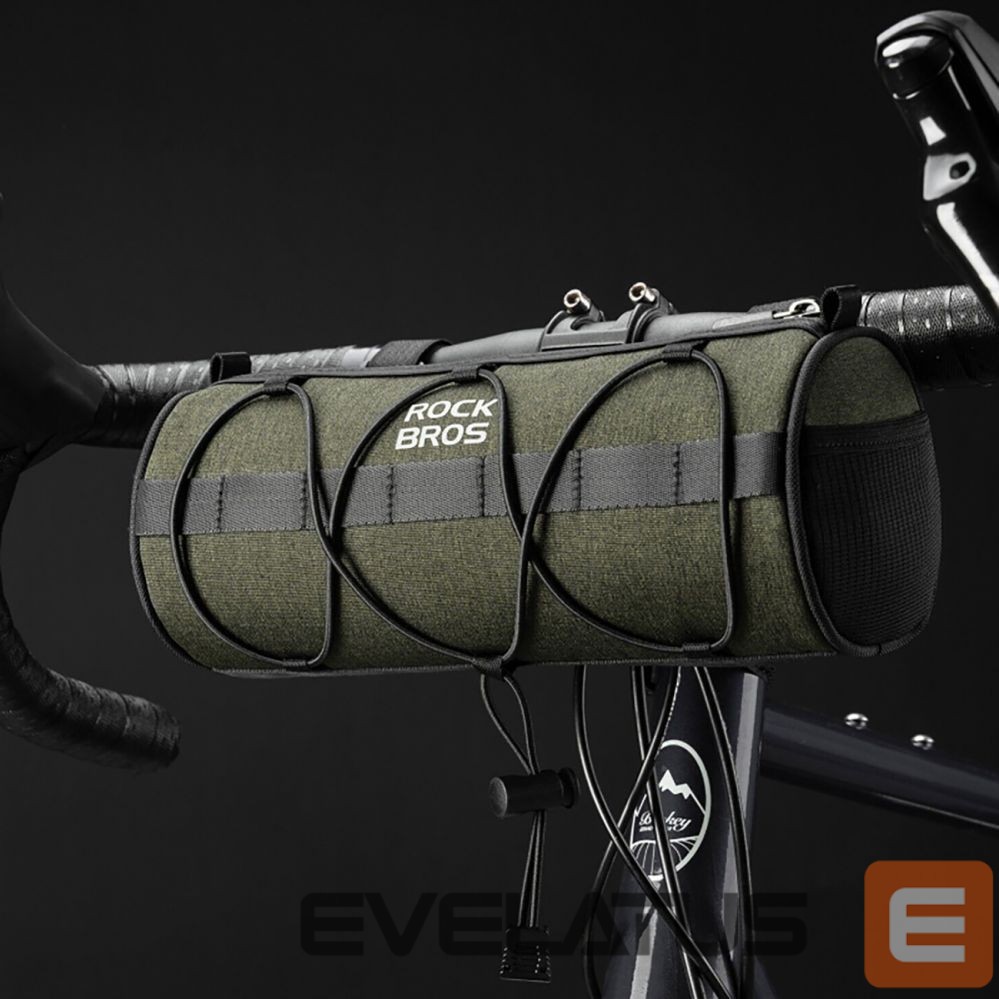 Bicycle accessory Rockbros Rockbros 30110049001 bicycle handlebar bag 2 l - green