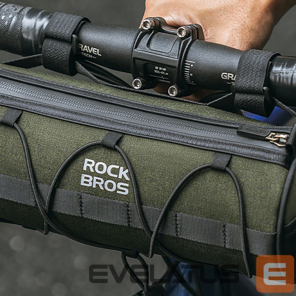 Bicycle accessory Rockbros Rockbros 30110049001 bicycle handlebar bag 2 l - green