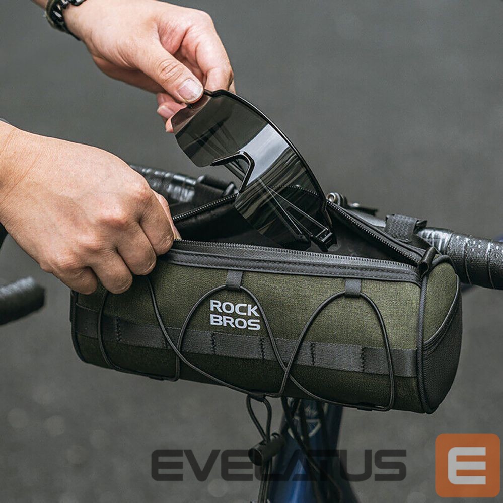 Bicycle accessory Rockbros Rockbros 30110049001 bicycle handlebar bag 2 l - green