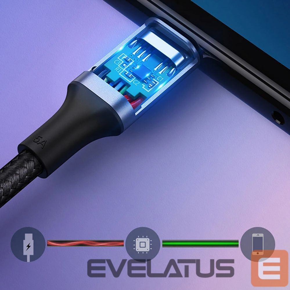 Cable Ugreen Ugreen US316 70428 USB-C - USB-C PD QC FCP Cable 100W 5A 480Mb/s 1.5m - Gray