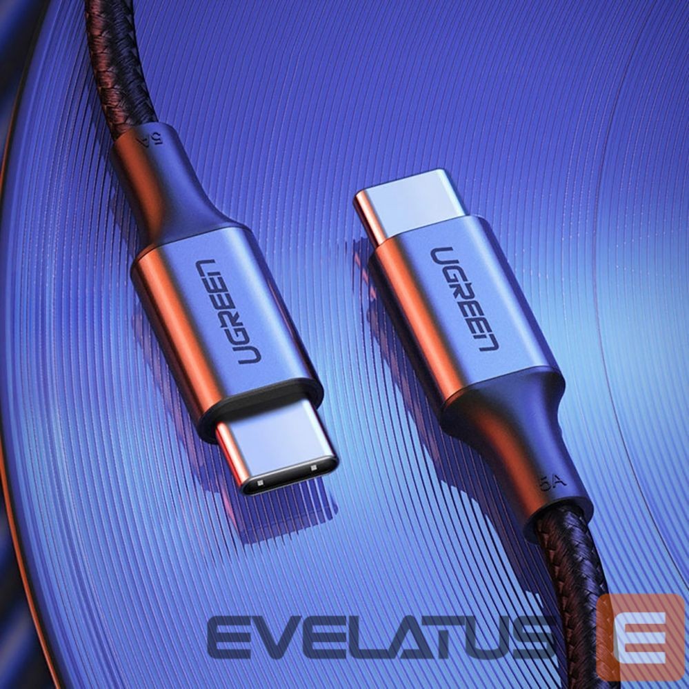 Cable Ugreen Ugreen US316 70428 USB-C - USB-C PD QC FCP Cable 100W 5A 480Mb/s 1.5m - Gray