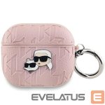 Other Phone Accessory Karl Lagerfeld  Karl Lagerfeld Monogram Karl & Choupette Head case for AirPods 3 - pink 