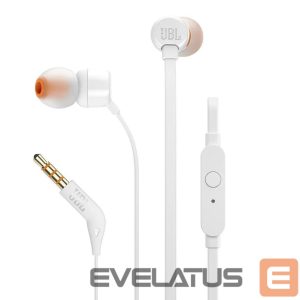Wired speakers JBL  JBL T110 Wired In-Ear Headphones Mini Jack 3.5mm - White 