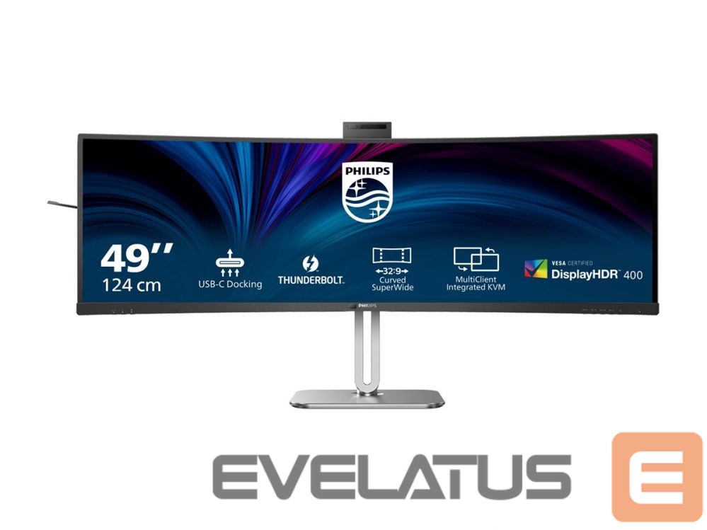 Monitor Philips 49B2U6903CH/00 | 49 " | VA | Dual QHD | 32:9 | 100 Hz | 4 ms | 5120 x 1440 pixels | 450 cd/m² | HDMI ports quantity 2