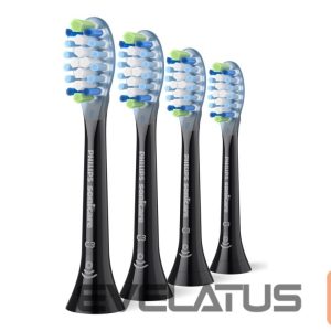 Toothbrush Philips  HX9044/88 Sonicare Premium Plaque Defence Replacement brush heads, 4 pcs, Black | 