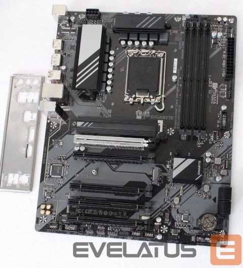 Motherboard for Intel processors Gigabyte USED, REFURBISHED, WITHOUT ORIGINAL PACKAGING AND ACCESSORIES, ONLY BACK PANEL INCLUDED