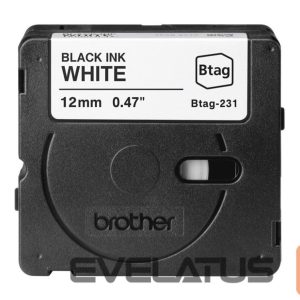 Printer accessories Brother  BTAG-231 | Black on White | Btag 