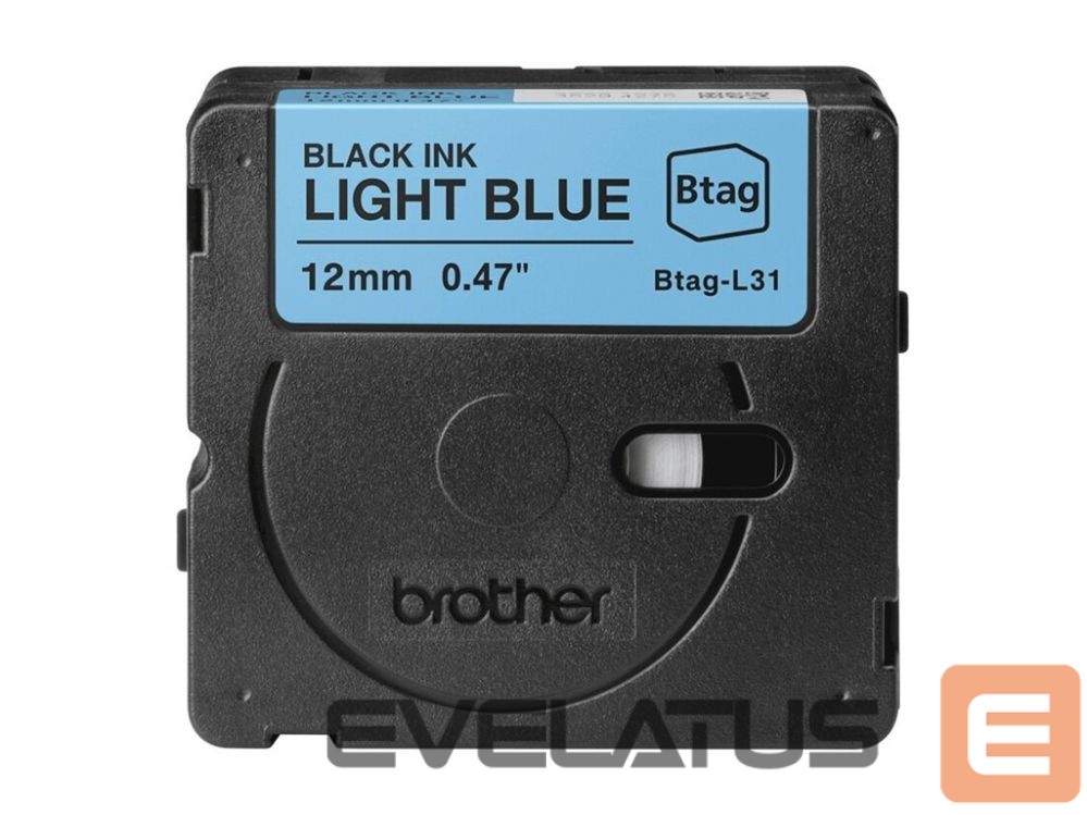 Printer accessories Brother BTAG-L31 | Black on Light Blue | Btag