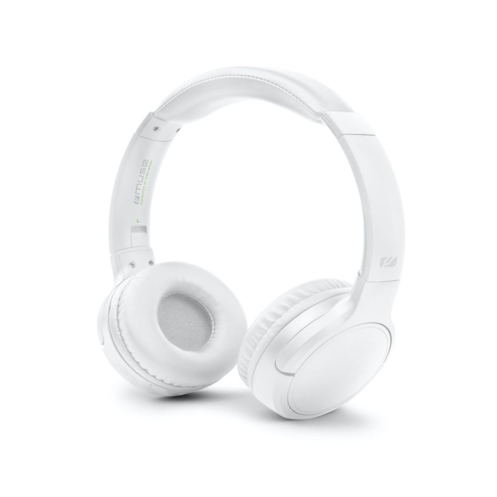 Wireless headphones Muse | Stereo Headphones | M-272 BTW | Wireless/Wired | On-Ear | White | Noise canceling