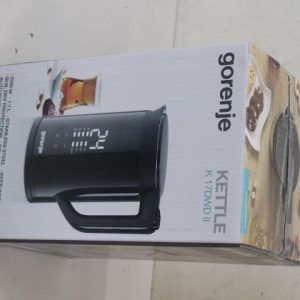 Teapot GORENJE  SALE OUT.  |  Kettle | K17DWDII | Electric | 2200 W | 1.7 L | Stainless Steel | 360° rotational base | Black | DEMO, SCRATCHED 