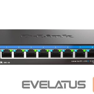Server - Other Accessories D-link  DMS-108/E 8-Port 2.5G Multi-Gigabit Desktop Switch | 