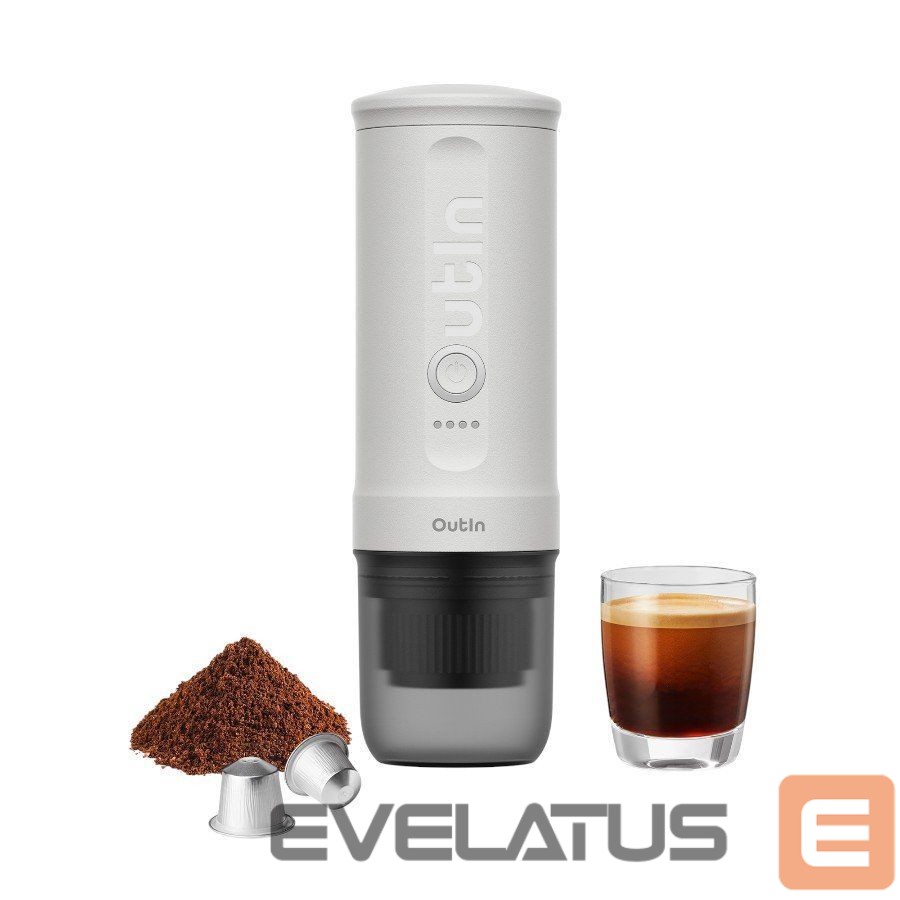 Coffee machine OUTIN OUTIN Nano Espresso Machine, model OTEM-01, color Pearl White