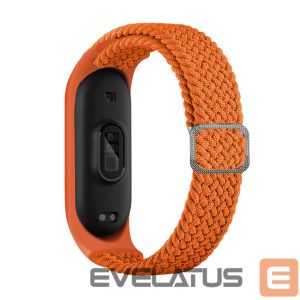 Strap iLike  Mi Band 3/4/5/6 Braided Fabric Strap Orange