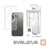 Back panel cover 3MK Apple iPhone 13 Pro Max - 3mk Mag Case Transparent