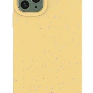 Back panel cover iLike Apple iPhone 11 Silicone Cover Phone Cover Yellow