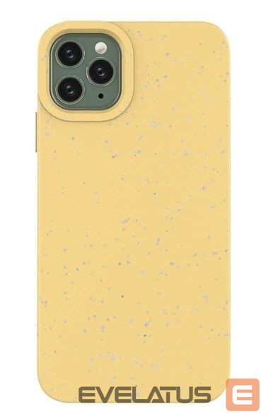 Back panel cover iLike Apple iPhone 11 Silicone Cover Phone Cover Yellow