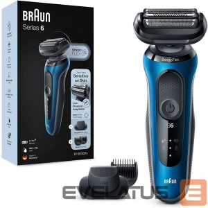 Razor Braun  Shaver 61-B1500s	 Operating time (max) 50 min, Wet & Dry, Blue/Black 