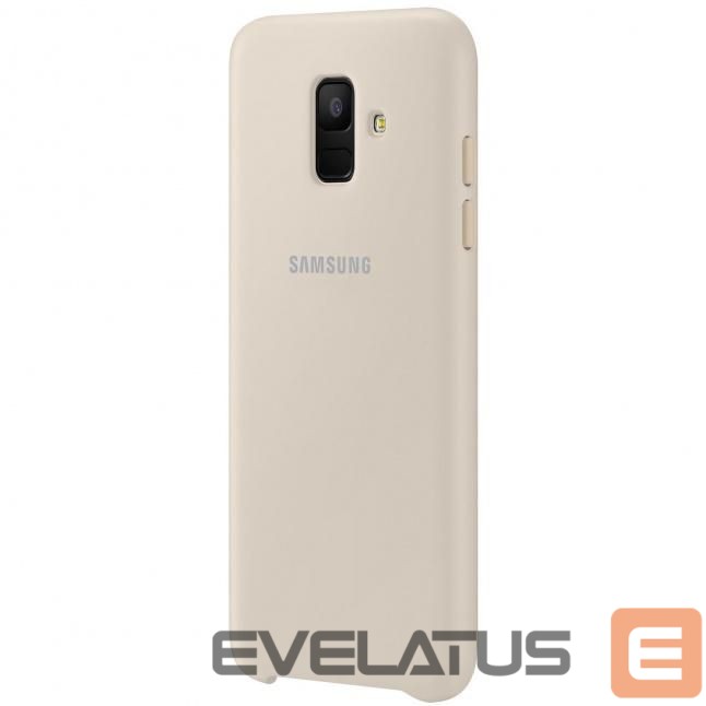 Back panel cover Samsung A6 2018 A600 Dual Layer Cover Gold