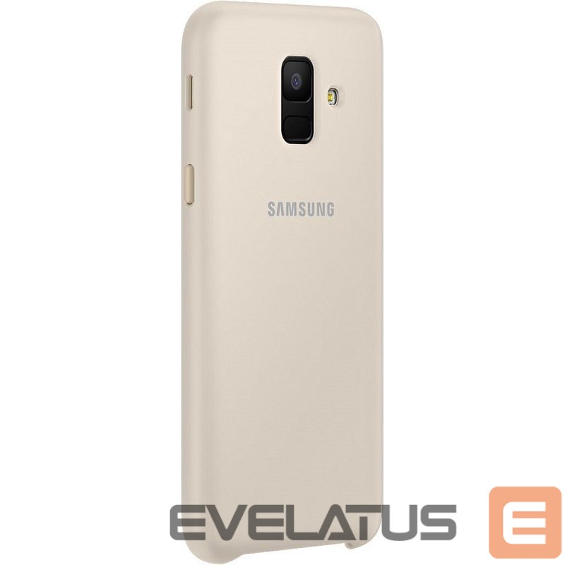 Back panel cover Samsung A6 2018 A600 Dual Layer Cover Gold
