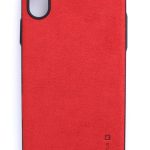 Back panel cover Evelatus Apple iPhone X Velvet Red