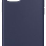 Back panel cover Evelatus Apple iPhone 11 Pro Premium Soft Touch Silicone Case Dark Blue