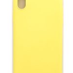 Back panel cover Evelatus Apple iPhone X/Xs Nano Silicone Case Soft Touch TPU Yellow